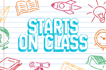 Starts on class Starts on class